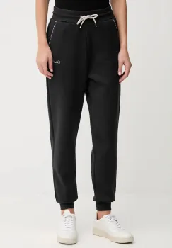 Colmar pantaloni de trening culoarea negru, neted, 9254.3ZN imagine