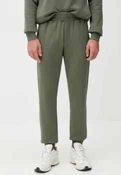Colmar pantaloni de trening din bumbac culoarea verde, uni, 6284.6ZJ imagine