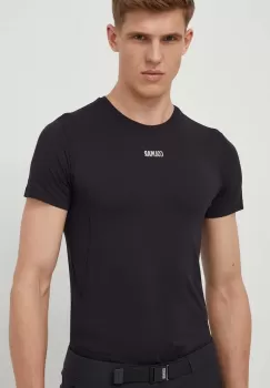 Colmar tricou sport culoarea negru, neted imagine