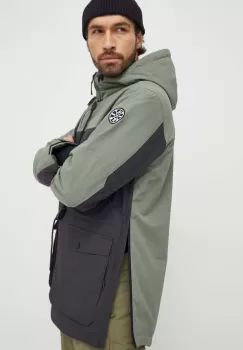 Colourwear geaca Essential culoarea verde imagine