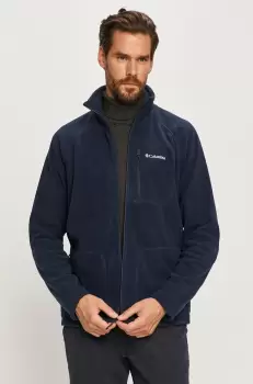 Columbia Bluza barbati, culoarea albastru marin, material neted imagine