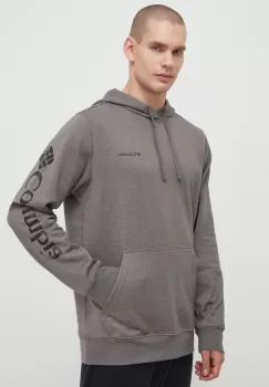 Columbia bluza barbati, culoarea gri, cu gluga, cu imprimeu imagine