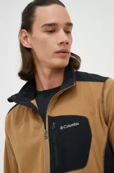 Columbia bluza barbati, culoarea maro, modelator imagine