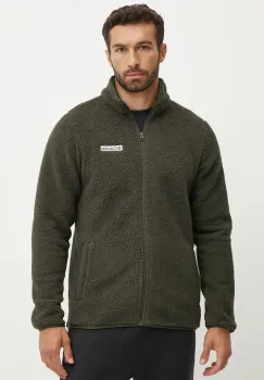 Columbia bluza barbati, culoarea verde, neted imagine