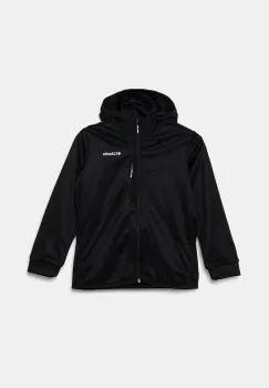Columbia bluza copii Columbia Tech culoarea negru, cu gluga, neted, 2087491 imagine