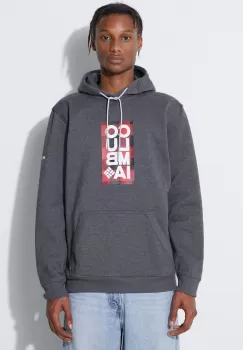 Columbia bluza EM2179 HOODIE barbati, culoarea gri, cu gluga, neted EM2179-GREY imagine