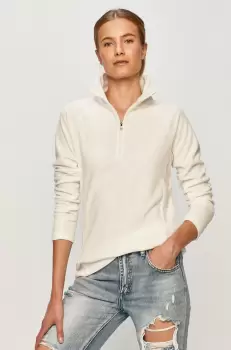 Columbia Bluza femei, culoarea alb, material neted imagine