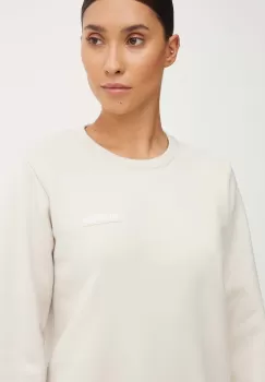 Columbia bluza femei, culoarea bej, cu imprimeu imagine