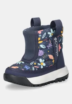 Columbia cizme de iarna copii SNOWTROT MID culoarea negru, 2078912 imagine