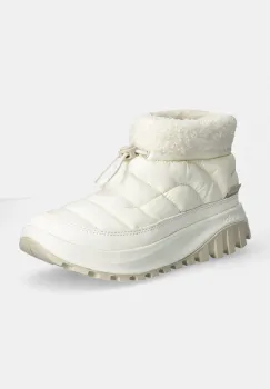 Columbia cizme de iarna Snowtrot Shorty culoarea bej, 2075121 imagine