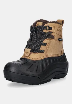Columbia cizme de zapada din piele intoarsa CHILDREN S POWDERBUG ALPINE culoarea maro, 2128882 imagine
