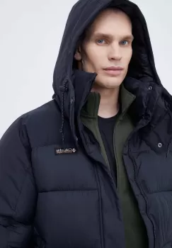 Columbia geaca barbati, culoarea negru, de iarna imagine