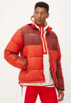 Columbia geaca barbati, culoarea rosu, de iarna imagine