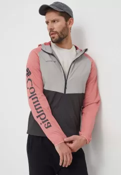 Columbia geaca de ploaie Panther Creek barbati, culoarea negru, de tranzitie imagine