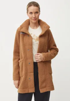 Columbia geaca femei, culoarea maro, de tranzitie imagine