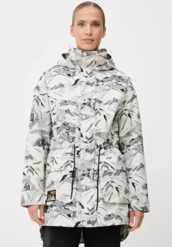 Columbia geaca High Cascades Interchang culoarea bej, de tranzitie, oversize, 2141501 imagine