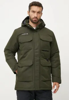 Columbia geaca Landroamer barbati, culoarea verde, de iarna, 2088041 imagine