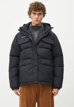 Columbia geaca Landroamer Puffer barbati, culoarea negru, de iarna, 2088081 imagine