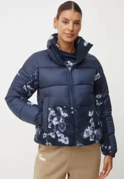 Columbia geaca Leadbetter Point femei, culoarea albastru marin, de iarna, 2093102 imagine