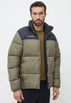 Columbia geaca Puffect barbati, culoarea verde, de iarna, 2086861 imagine