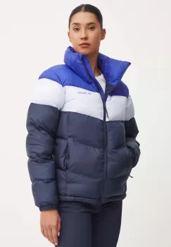 Columbia geaca Puffect Colorblock femei, culoarea albastru marin, de iarna, 2088481 imagine