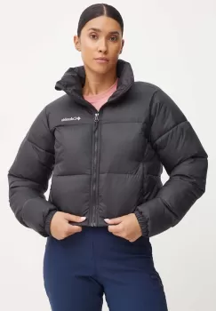 Columbia geaca Puffect Colorblock femei, culoarea negru, de iarna, 2088501 imagine