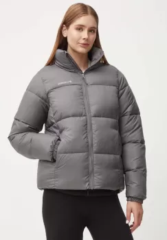 Columbia geaca Puffect femei, culoarea gri, de iarna, 2090291 imagine