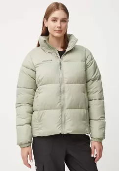 Columbia geaca Puffect femei, culoarea verde, de iarna, 2090291 imagine