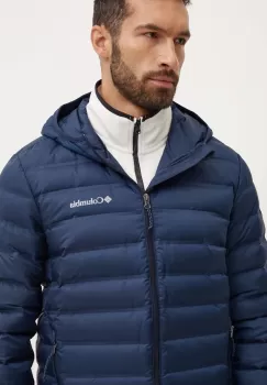 Columbia geaca sport din puf Lake 22 culoarea albastru marin, 2086294 imagine