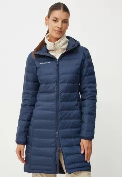 Columbia geaca sport din puf Lake 22 culoarea albastru marin, 2088322 imagine