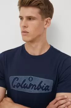 Columbia geaca sport Out-shield Hybrid culoarea albastru marin imagine