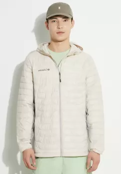 Columbia geaca sport Powder Pass culoarea bej, de tranzitie imagine