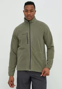 Columbia hanorac Fast Trek II barbati, culoarea verde, neted imagine