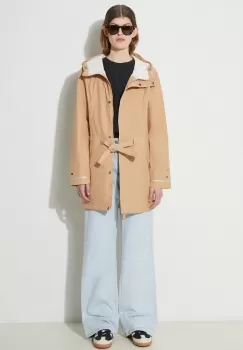 Columbia hanorac femei, culoarea bej, de tranzitie imagine