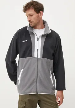 Columbia hanorac fleece Backbowl II Full Zip Fleece culoarea gri, modelator, 2090851 imagine