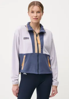 Columbia hanorac fleece Backbowl II FZ Fleece culoarea violet, modelator, 2092163 imagine
