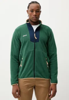 Columbia hanorac fleece Sequoia Grove culoarea verde, cu imprimeu, 2095891 imagine