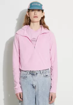 Columbia hanorac Glacial IV culoarea roz, neted imagine