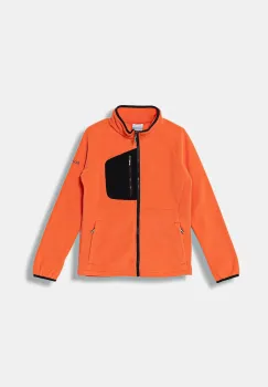 Columbia hanorac polar pentru copii Fast Trek IV culoarea negru, neted, 2087792 imagine