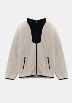 Columbia hanorac polar pentru copii Sequoia Grove culoarea bej, cu imprimeu, 2087631 imagine