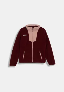 Columbia hanorac polar pentru copii Sequoia Grove culoarea bej, modelator, 2087631 imagine