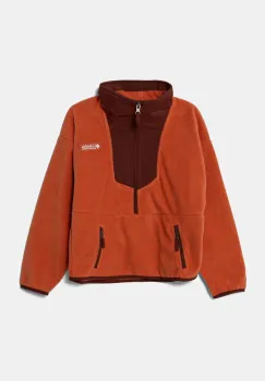 Columbia hanorac polar pentru copii Sequoia Grove culoarea rosu, cu imprimeu, 2087651 imagine