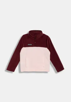 Columbia hanorac polar pentru copii Steens Mtn culoarea rosu, cu imprimeu, 2087881 imagine