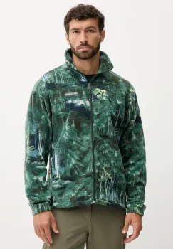 Columbia hanorac Steens Mtn Print culoarea verde, cu model imagine