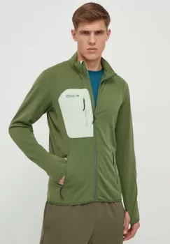 Columbia hanorac Triple Canyon culoarea verde, cu imprimeu imagine