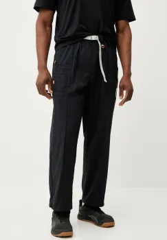 Columbia pantaloni Cove Beach barbati, culoarea negru, drept, 2119511 imagine