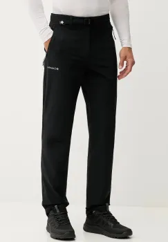 Columbia pantaloni de exterior Essential Hike culoarea negru, drept, 2136921 imagine