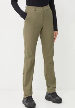 Columbia pantaloni de exterior Leslie Falls culoarea verde, 2087083 imagine