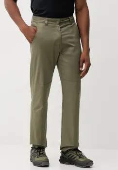 Columbia pantaloni de exterior Pitchstone culoarea verde, 2135671 imagine