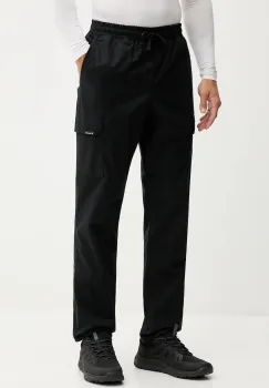 Columbia pantaloni de exterior Rapid Rivers culoarea negru, cu fason cargo, 2142401 imagine